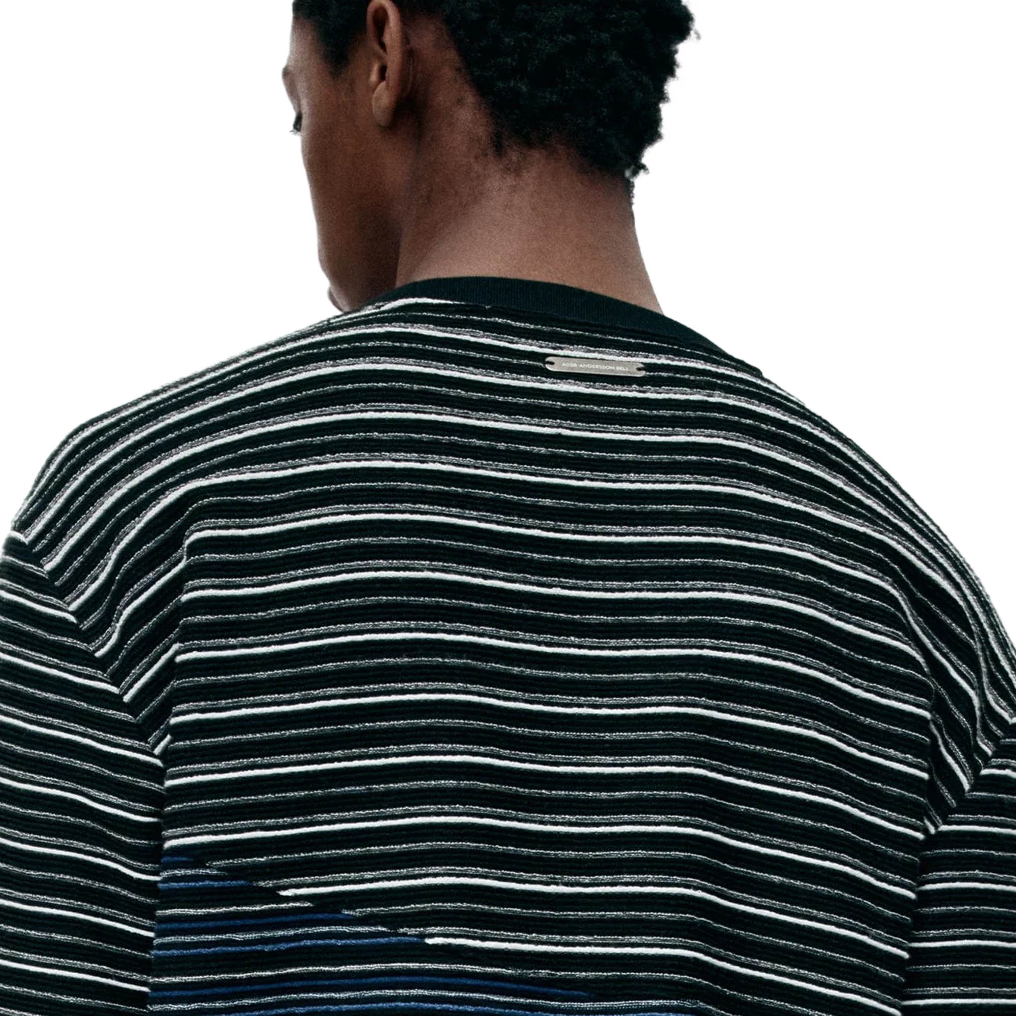 Andersson Bell Stripe Layered Sweatshirts Multi