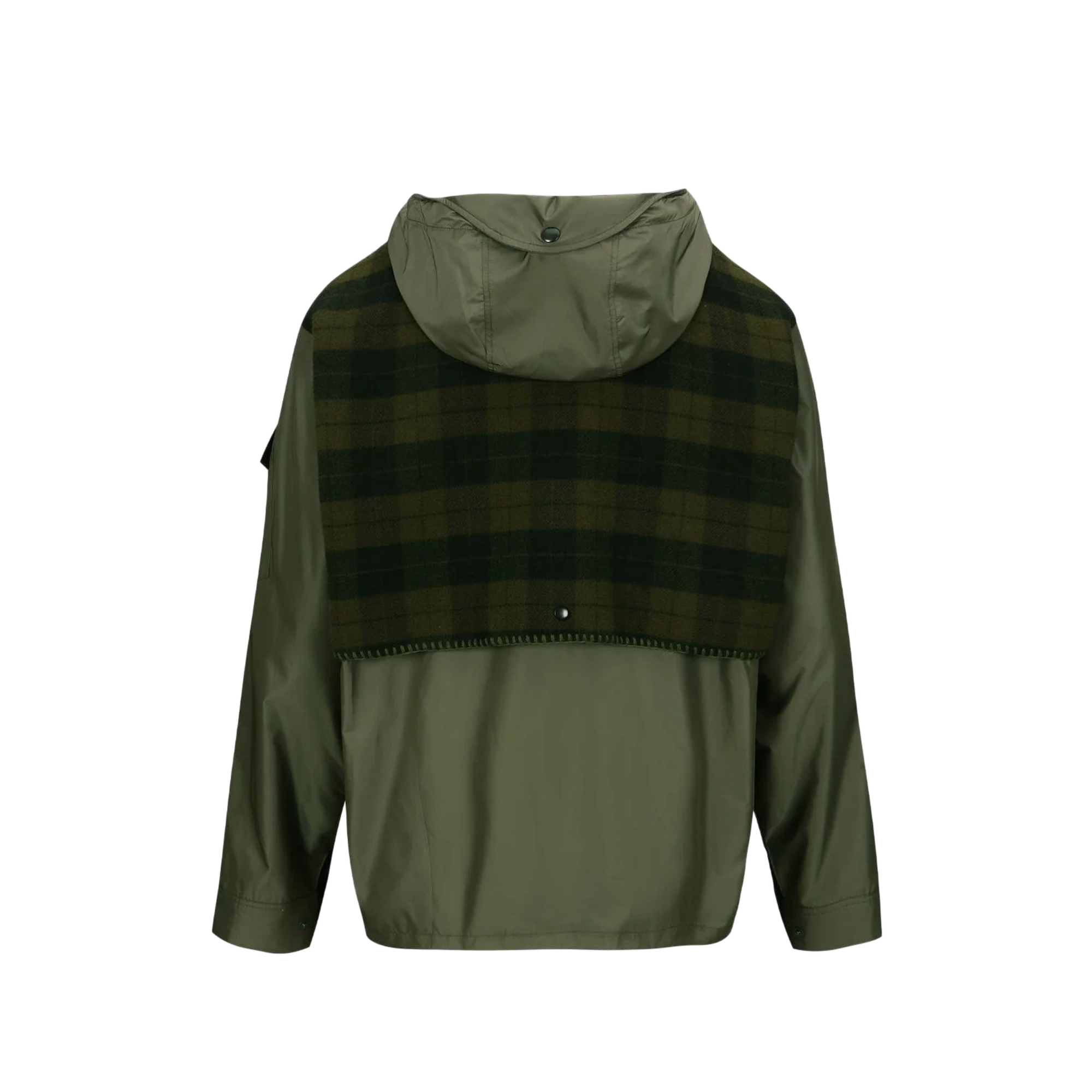 Andersson Bell Unisex Check Layered Jumper Khaki