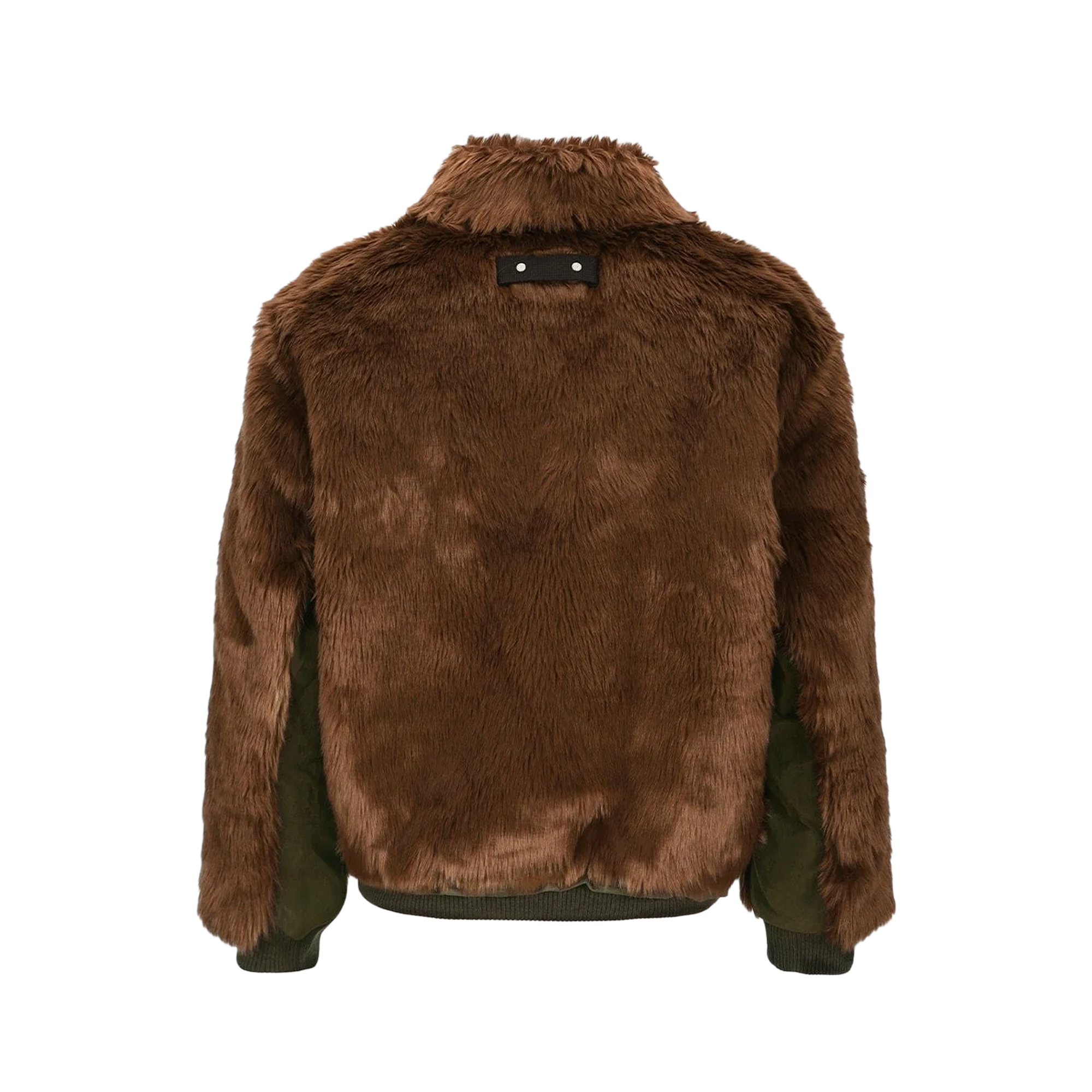 Andersson Bell Unisex Flight Fur Bomber Jacket Brown