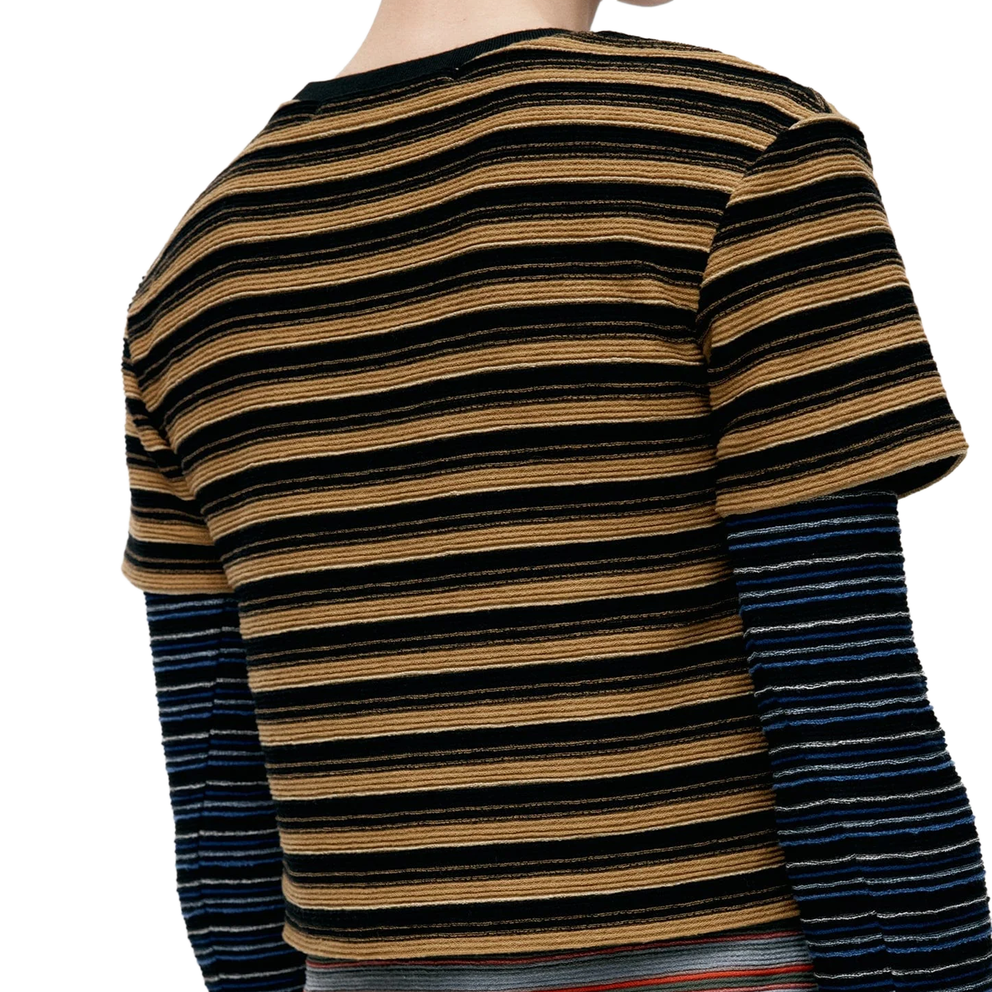 Andersson Bell Women's Multi Stripe Long Sleeve T-Shirts Multi