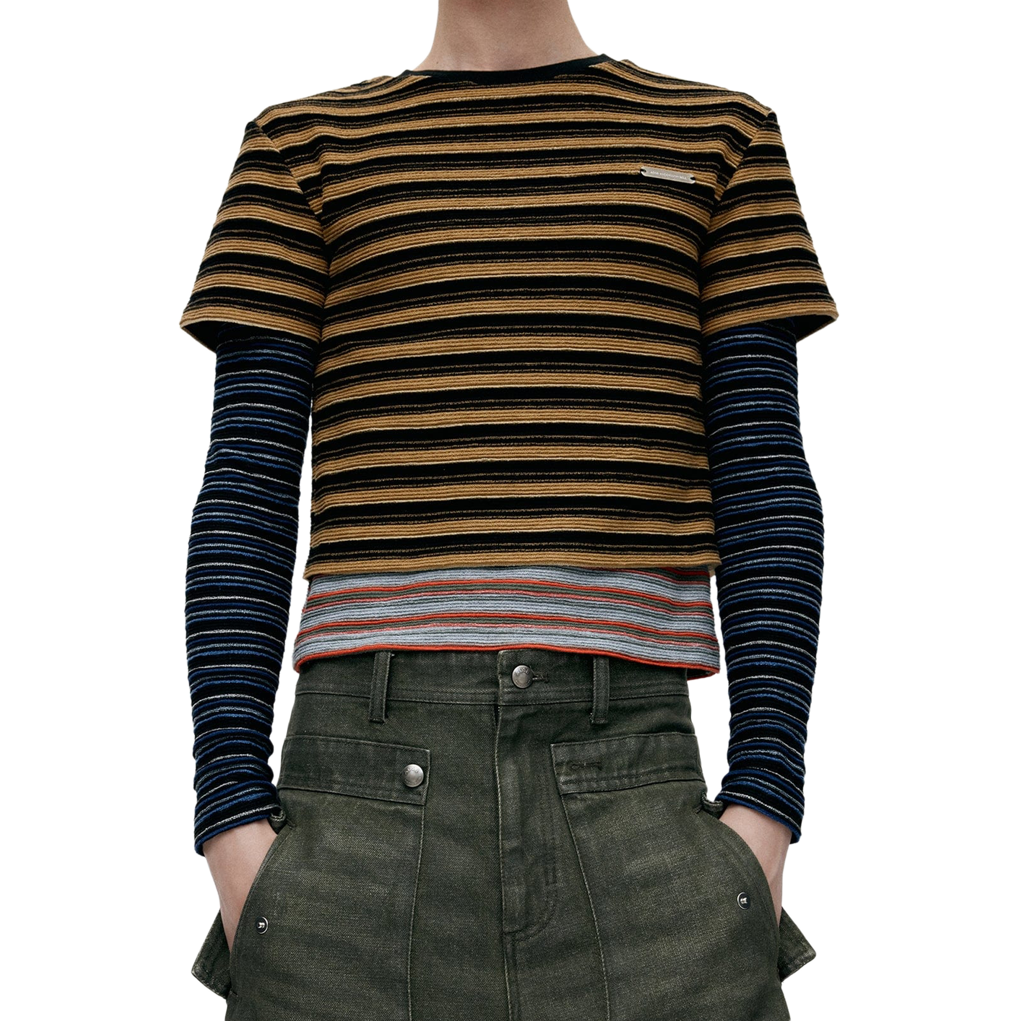 Andersson Bell Women's Multi Stripe Long Sleeve T-Shirts Multi