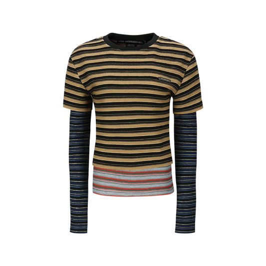 Andersson Bell Women's Multi Stripe Long Sleeve T-Shirts Multi