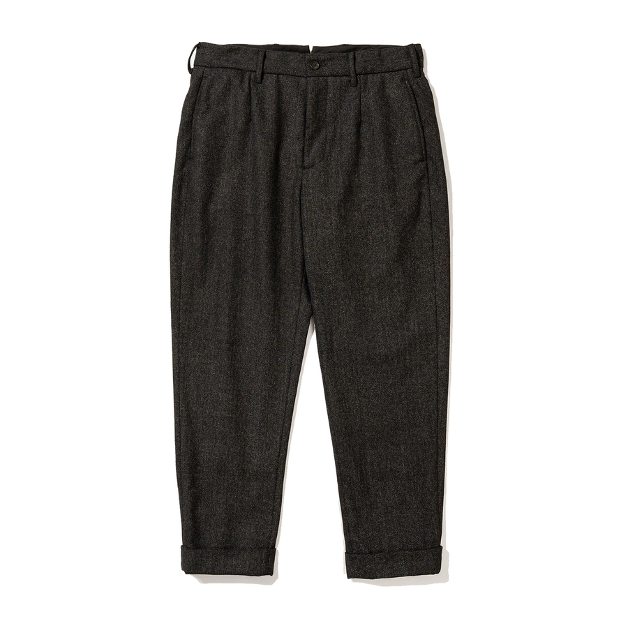 Engineered Garments Andover Pant Charcoal Poly Wool Printed Hb