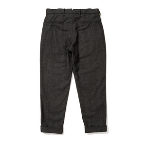 Engineered Garments Andover Pant Charcoal Poly Wool Printed Hb