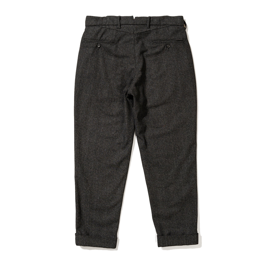 Engineered Garments Andover Pant Charcoal Poly Wool Printed Hb