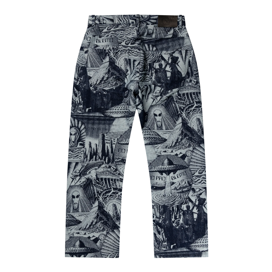 No Problemo Apocalypse Jacquard Bagi Jean  NP30202.03