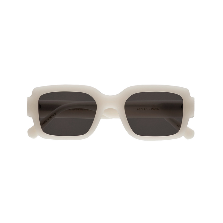 Monokel Eyewear | Apollo Pearl | Grey Solid Lens | MN-C7-PEA-SOL