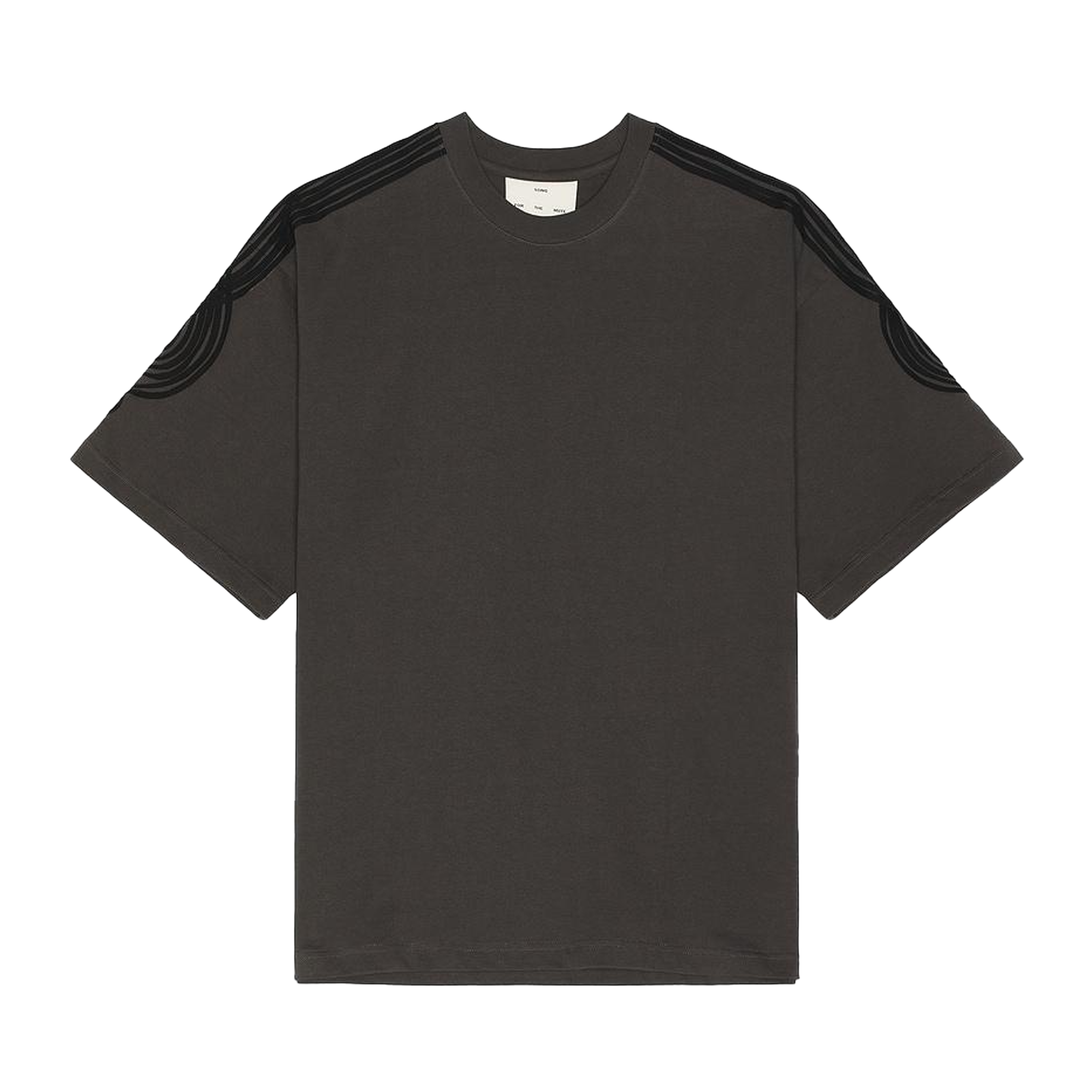 Song For The Mute "Appliqu√©" Gym Tee Washed Black