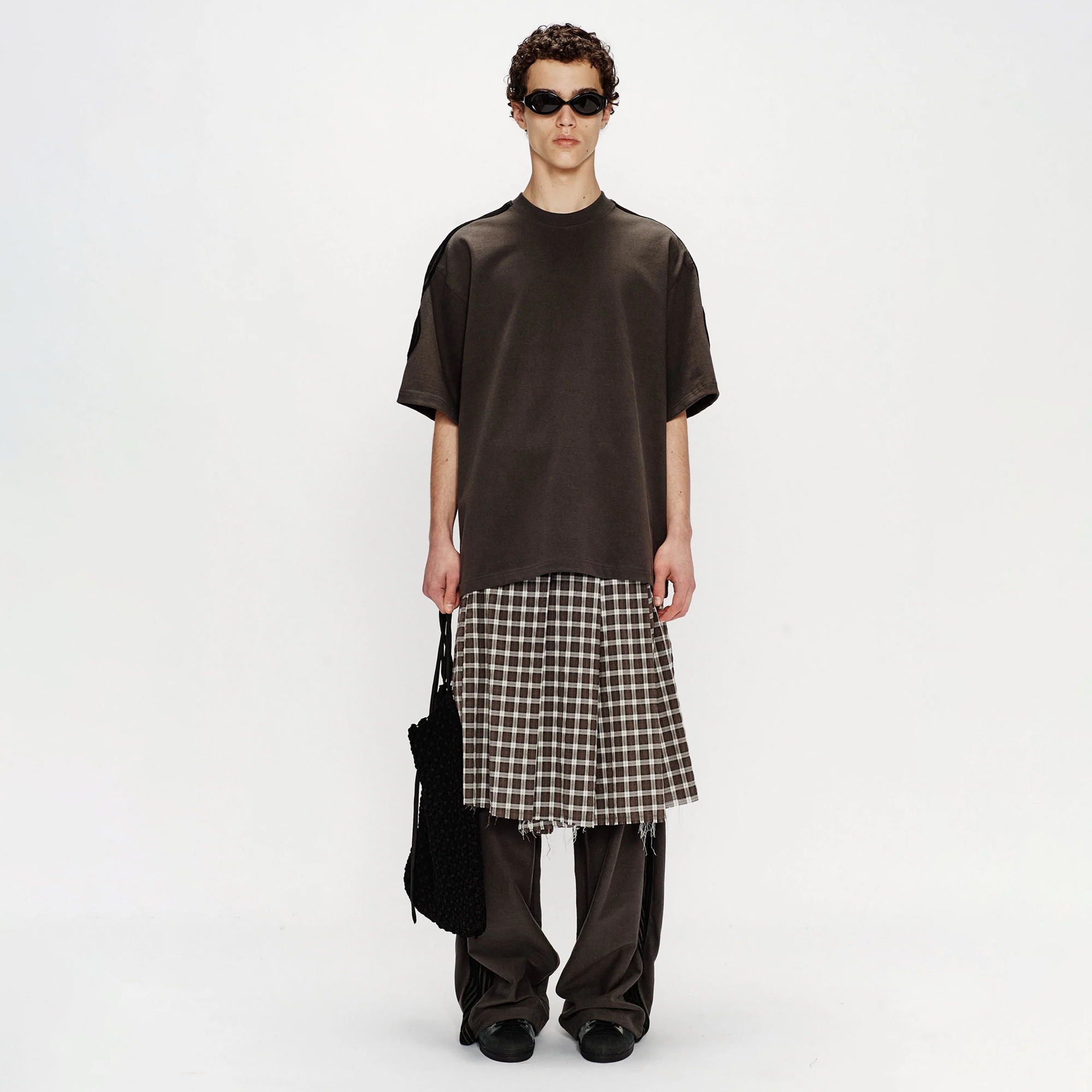 Song For The Mute "Appliqu√©" Gym Tee Washed Black