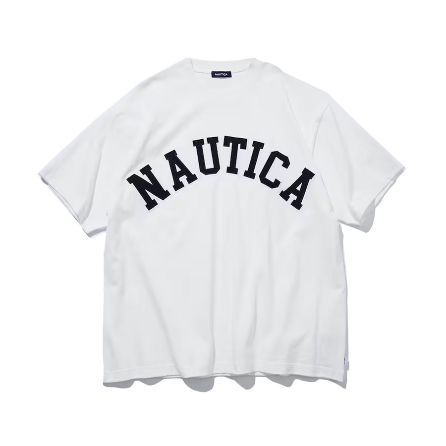 Nautica Japan Arch Logo T-Shirt White