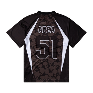 No Problemo Area 51 Football Shirt Black NP40201.03