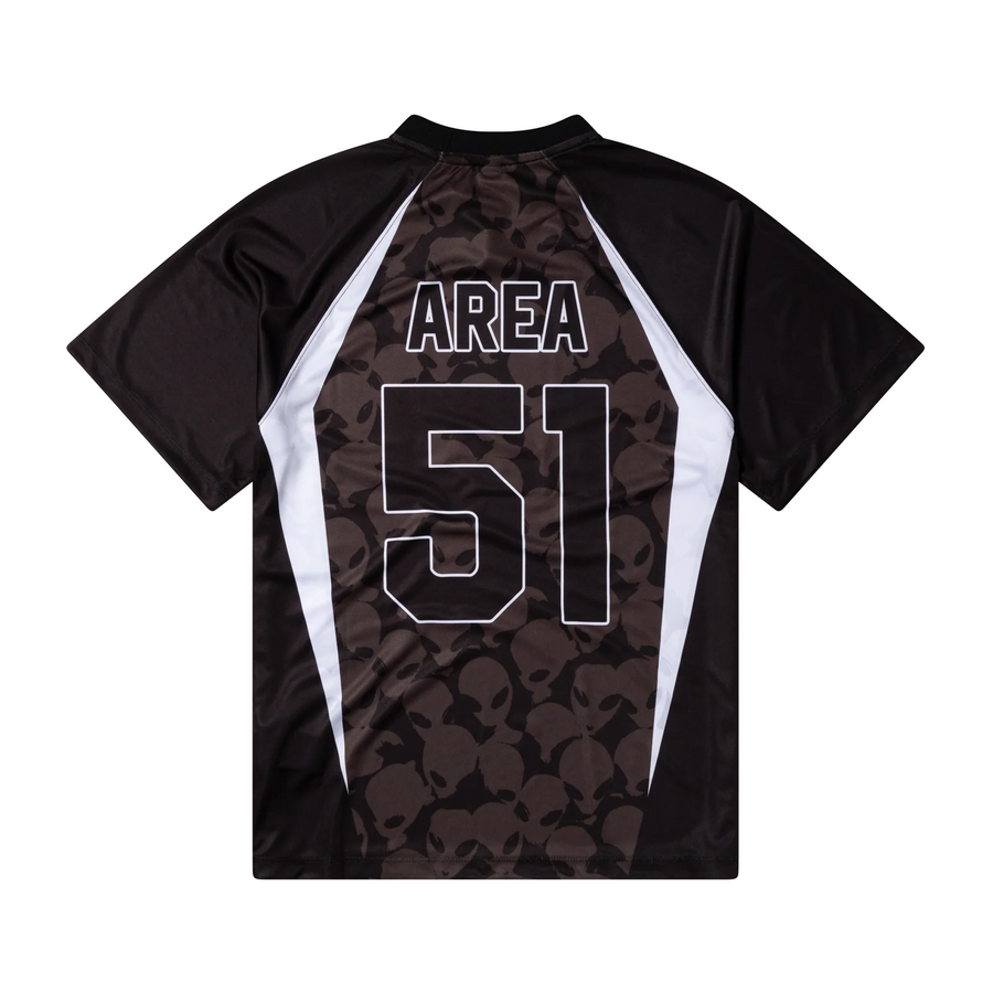 No Problemo Area 51 Football Shirt Black NP40201.03