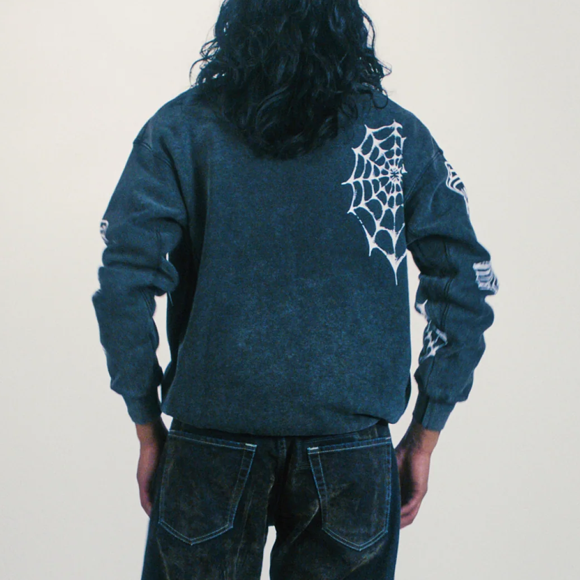 Aries Aged Overlord Sweatshirt Black