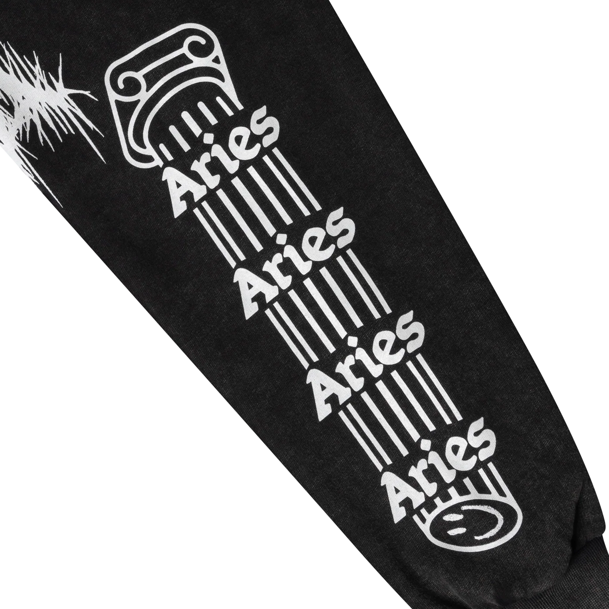 Aries Aged Overlord Sweatshirt Black