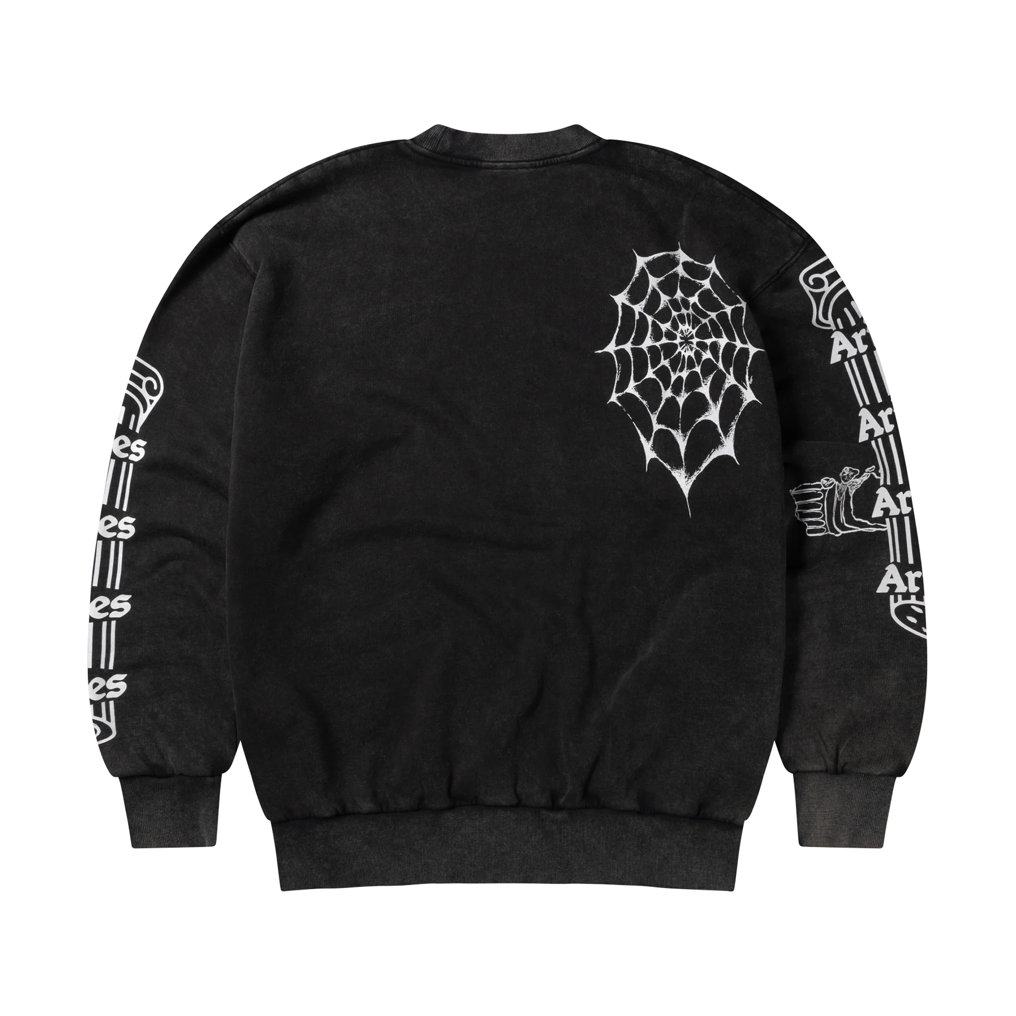 Aries Aged Overlord Sweatshirt Black