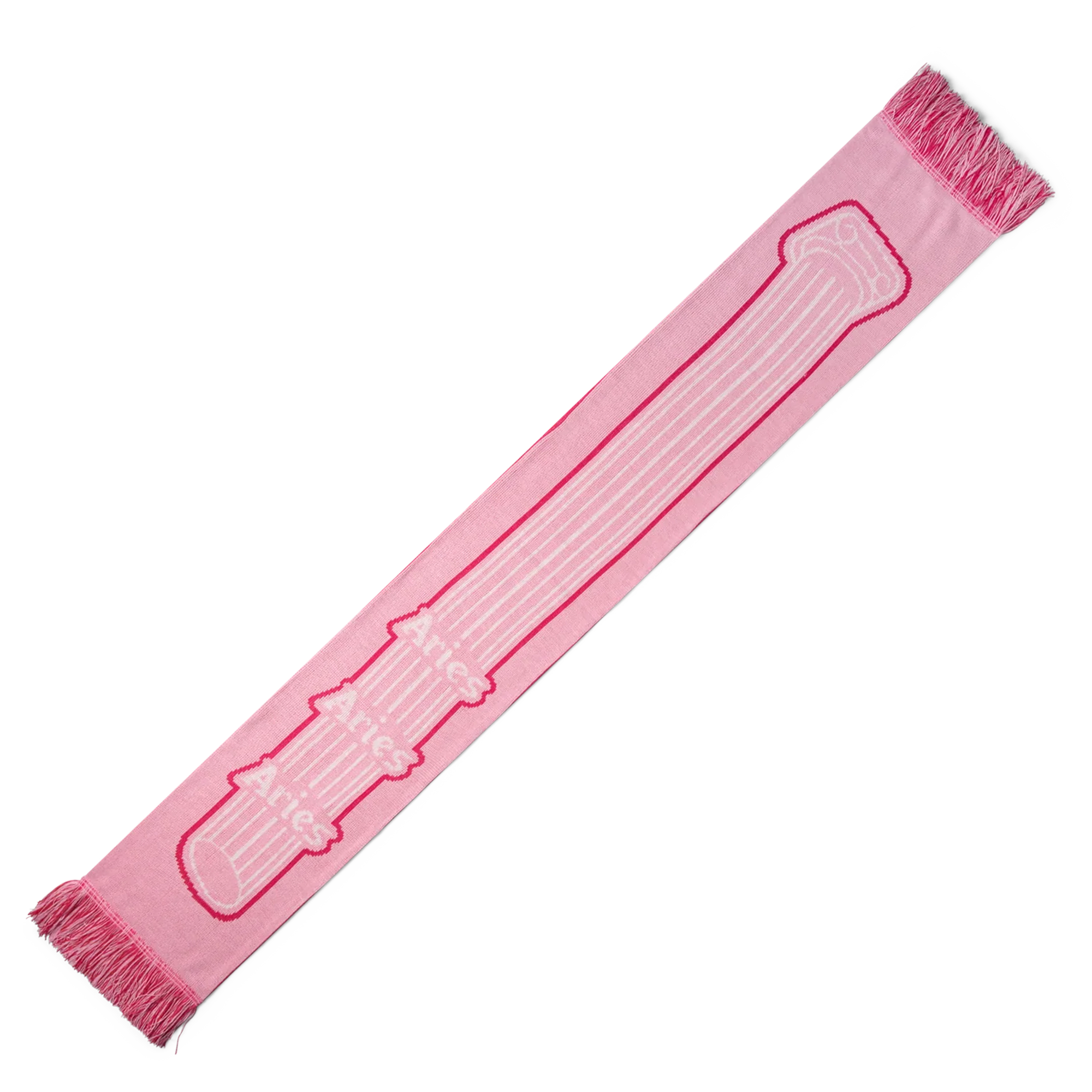 Aries Column Scarf Pink