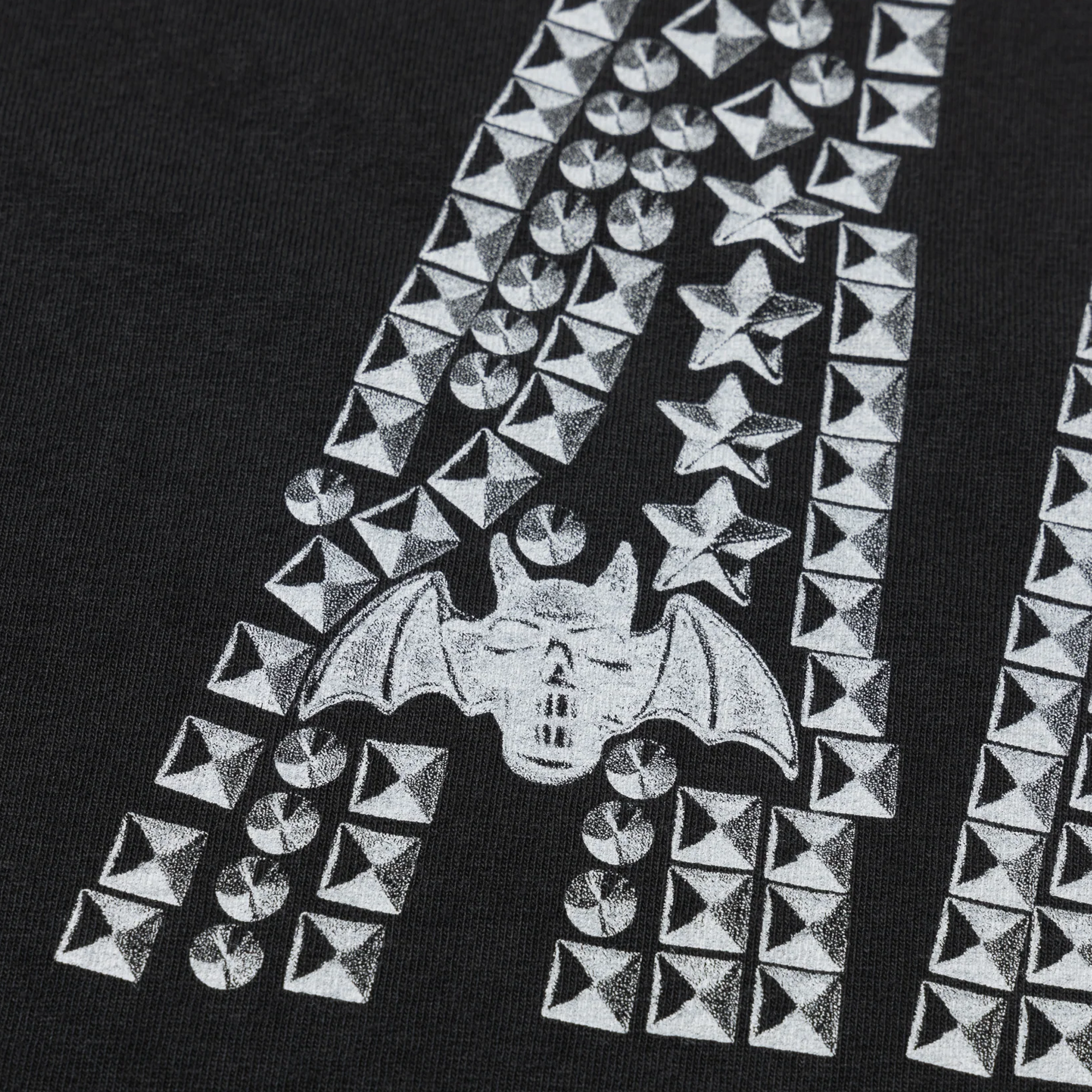 Aries Faded Studmeggedon Short Sleeve T-Shirt Black