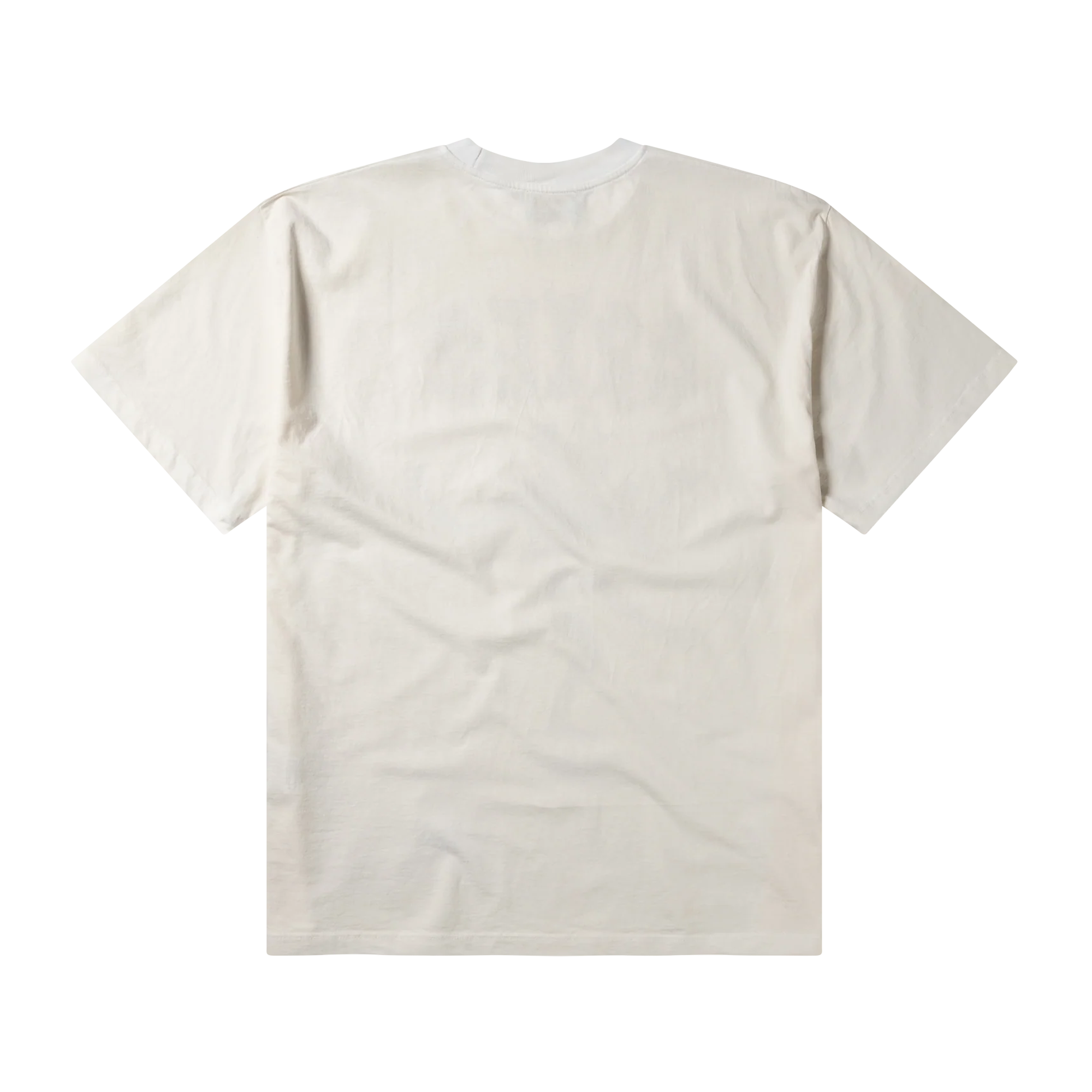 Aries Faded The Destroyer Short Sleeve T-Shirt Off White