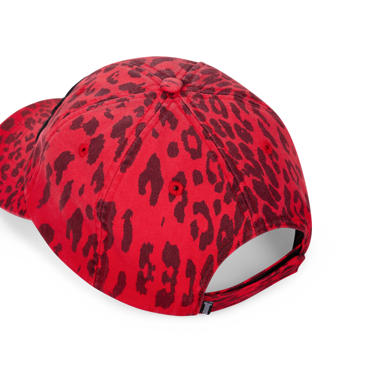Aries J'Adoro Aries Leopard Cap Red