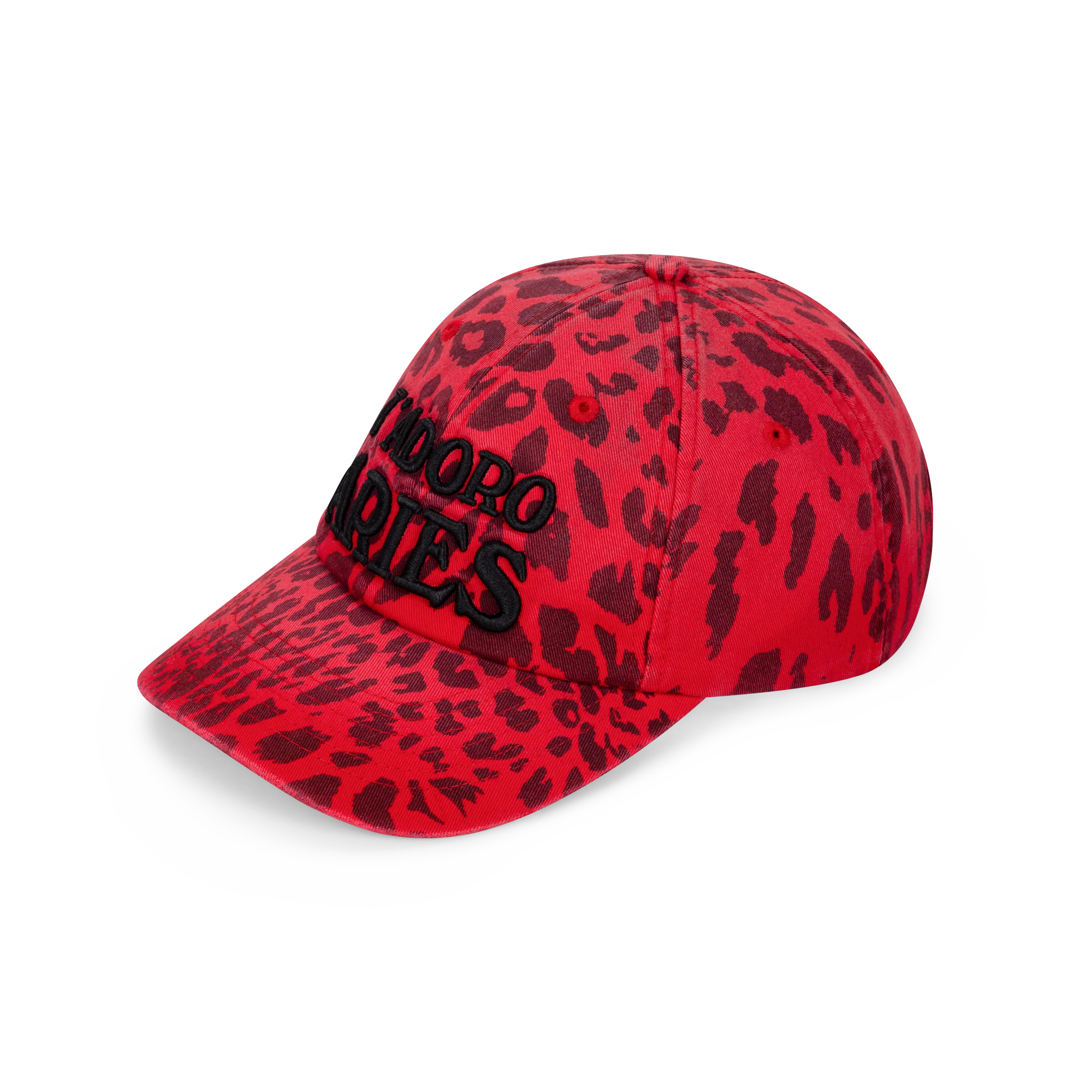 Aries J'Adoro Aries Leopard Cap Red