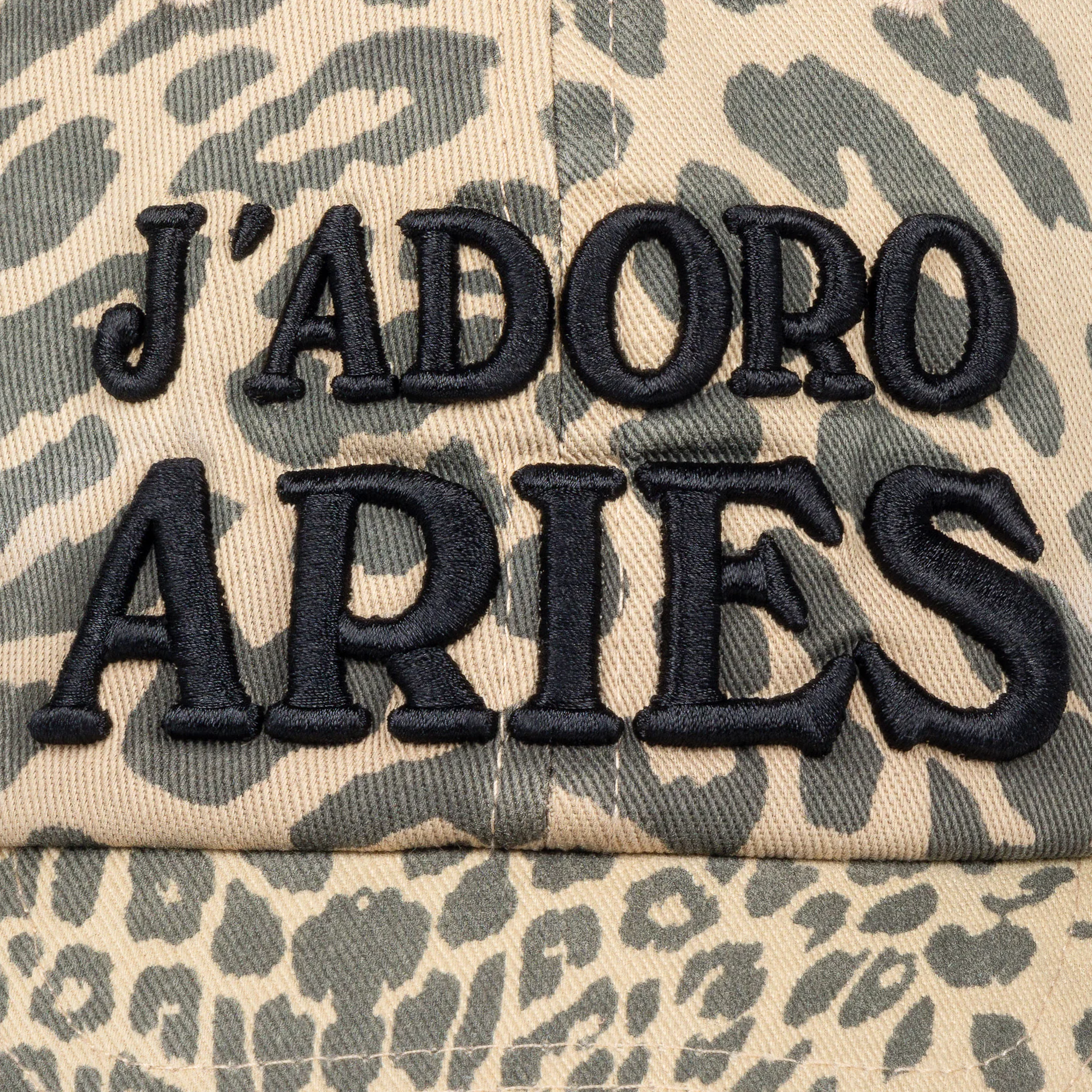 Aries J'Adoro Aries Leopard Cap Beige