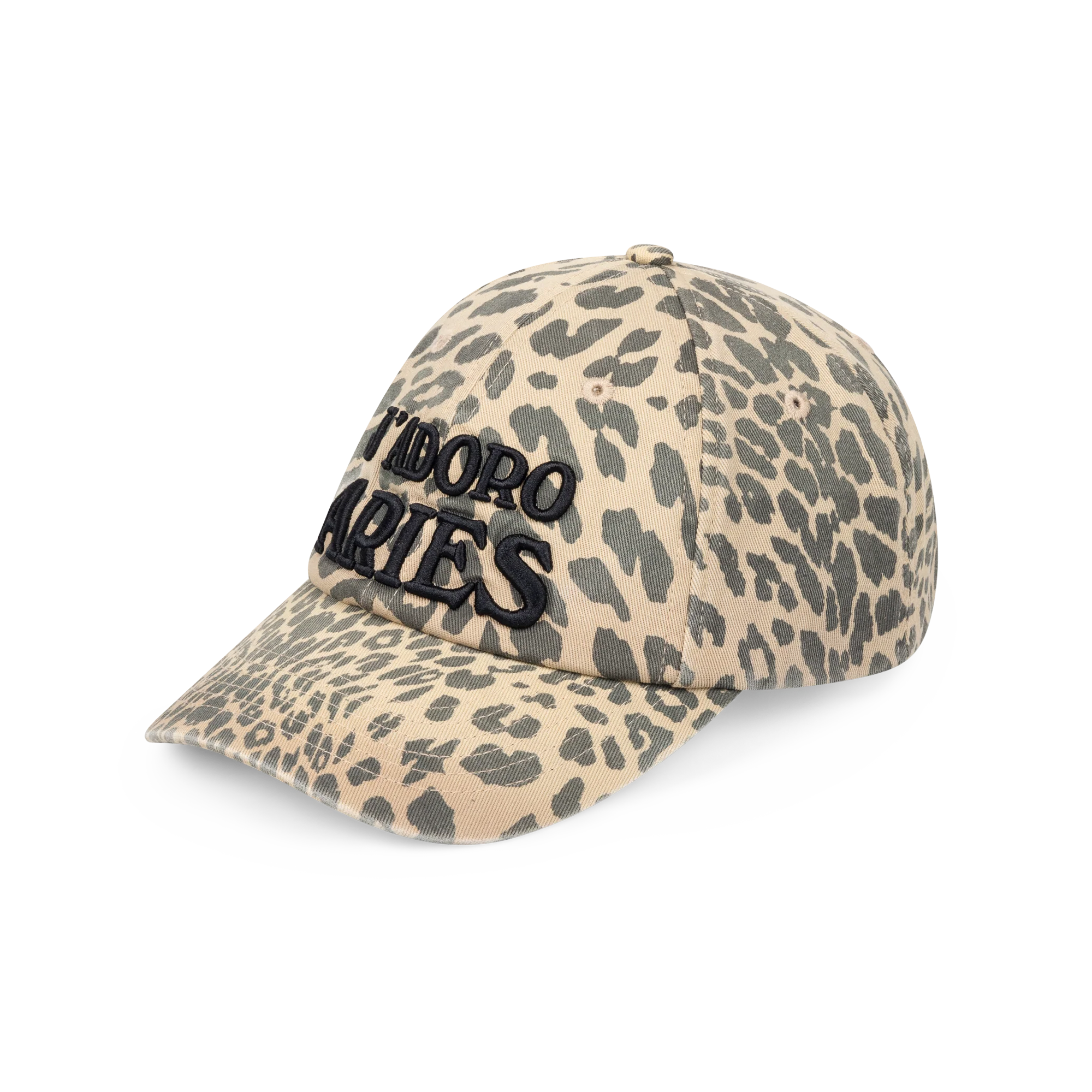 Aries J'Adoro Aries Leopard Cap Beige