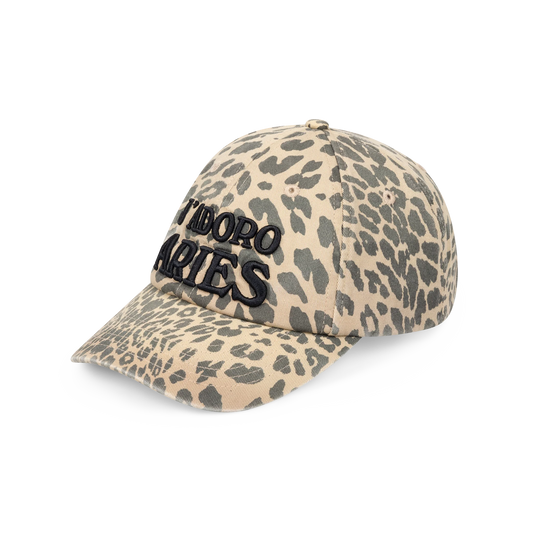 Aries J'Adoro Aries Leopard Cap Beige