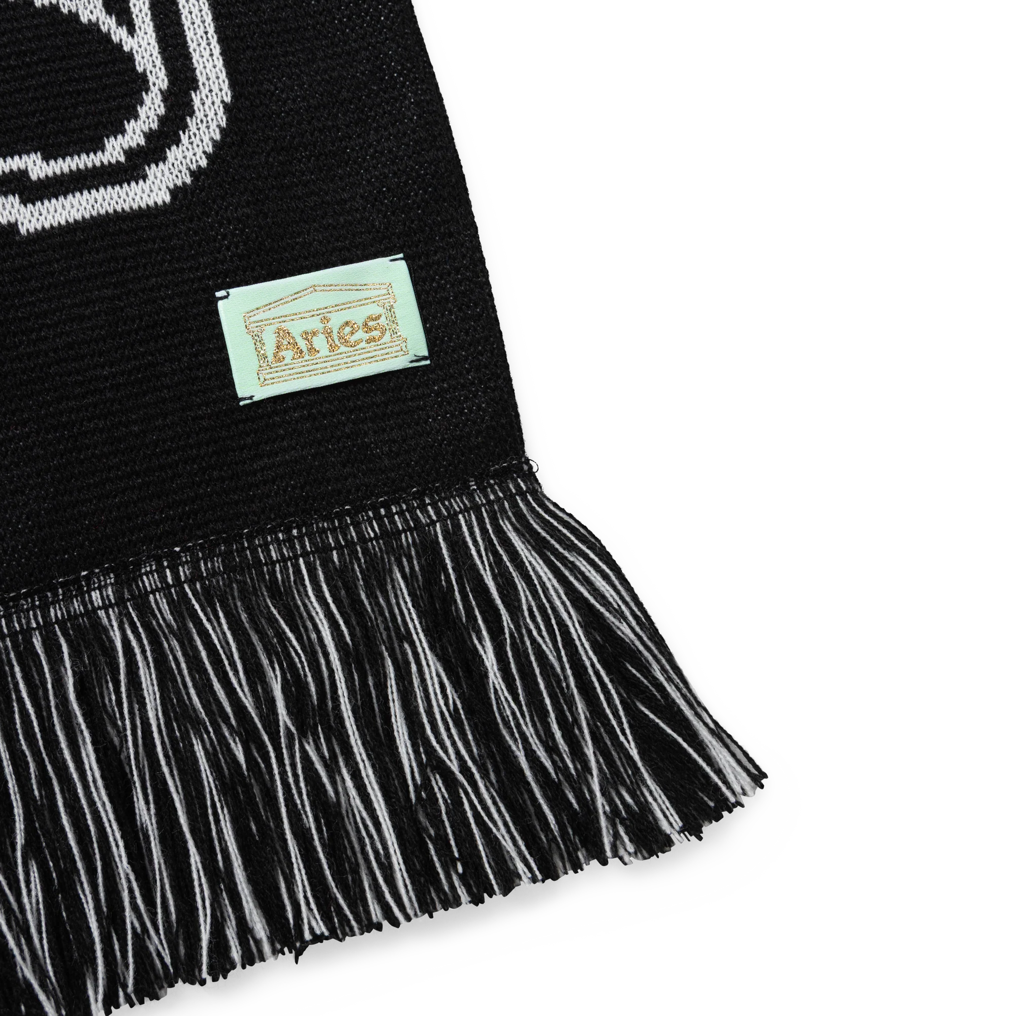 Aries J'Adoro Column Scarf Black