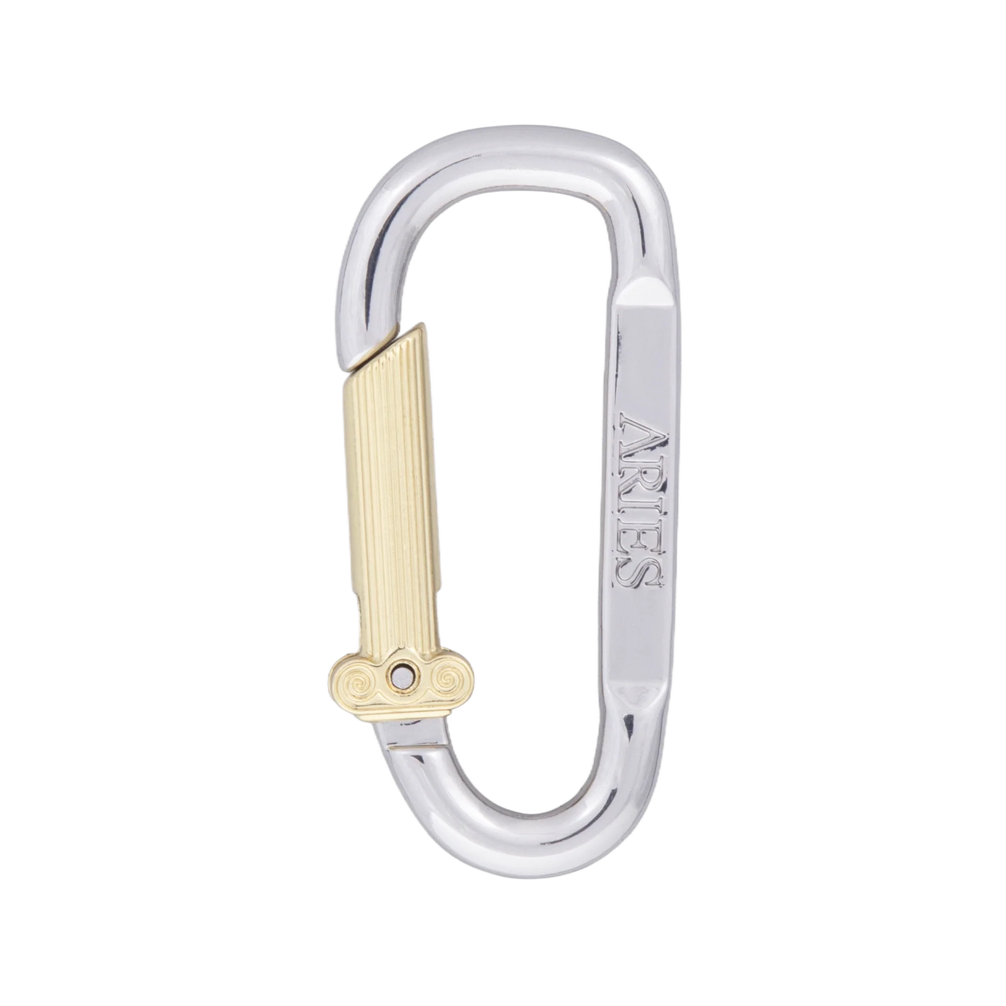 Aries Mini Carabiner Chain Bracelet Silver AR9026403