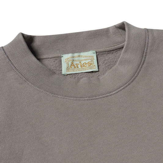 Aries Mini Temple Sweatshirt Grey