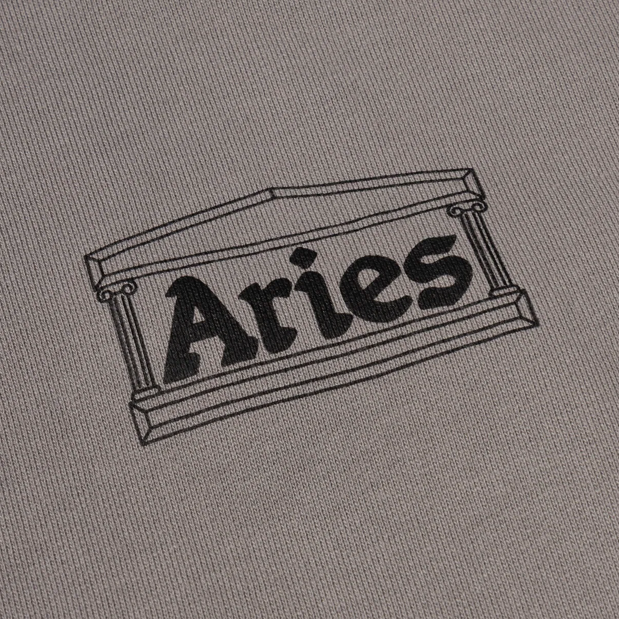 Aries Mini Temple Sweatshirt Grey