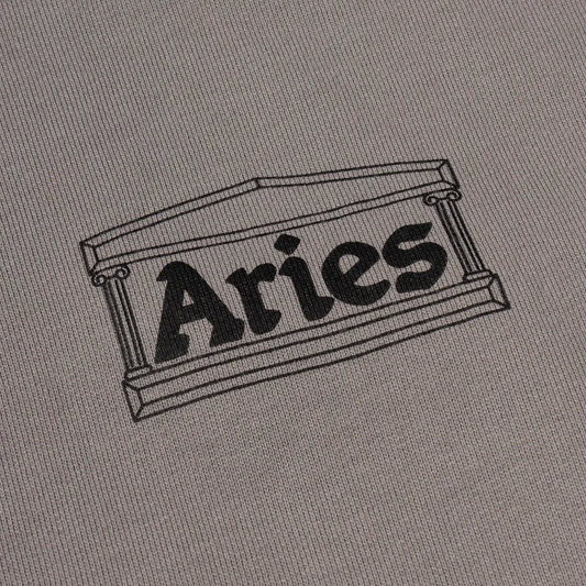 Aries Mini Temple Sweatshirt Grey
