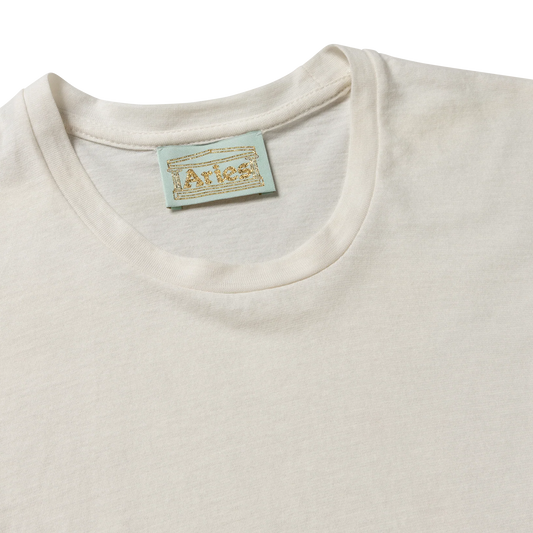 Aries T.H.C.T.I.T.S Cap Sleeve T-Shirt Off White