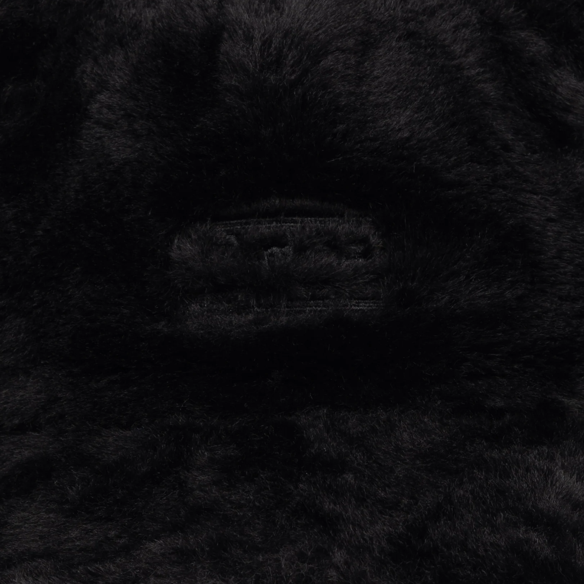 Aries Temple Fluffy Ear Cap Black