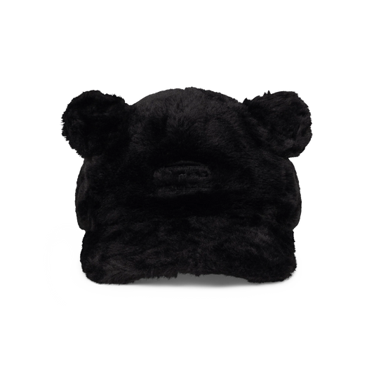 Aries Temple Fluffy Ear Cap Black