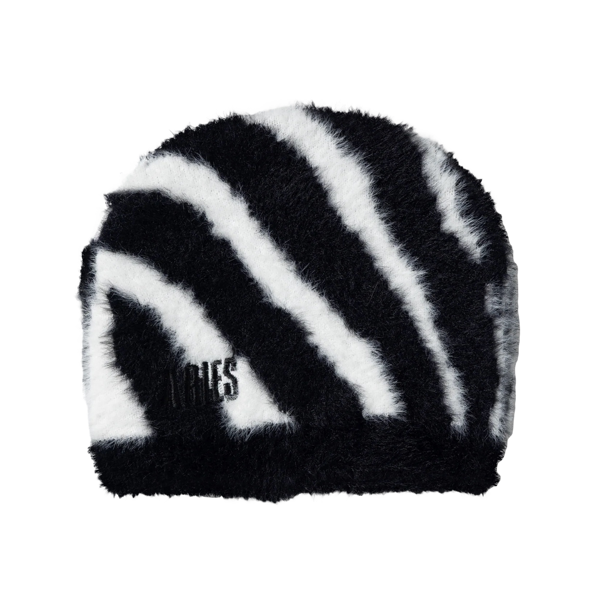 Aries Brushed Zebra Skull Beanie