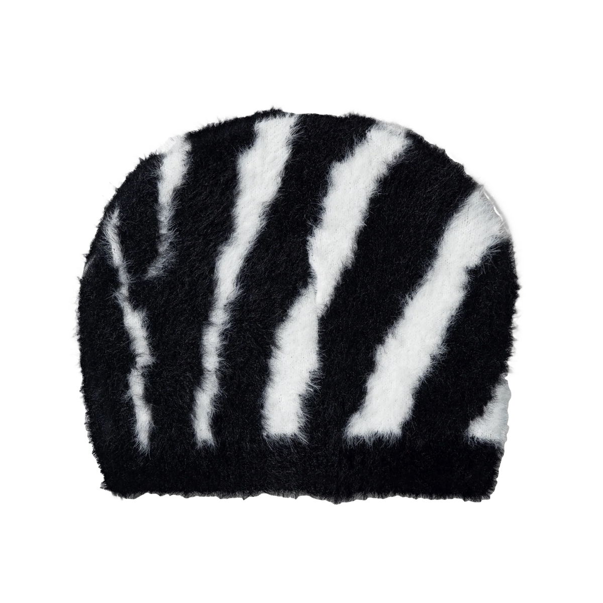 Aries Brushed Zebra Skull Beanie