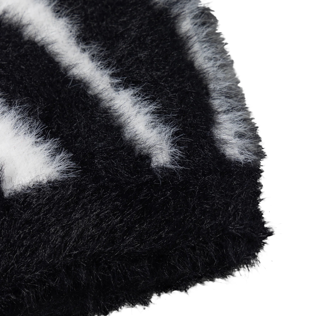 Aries Brushed Zebra Skull Beanie