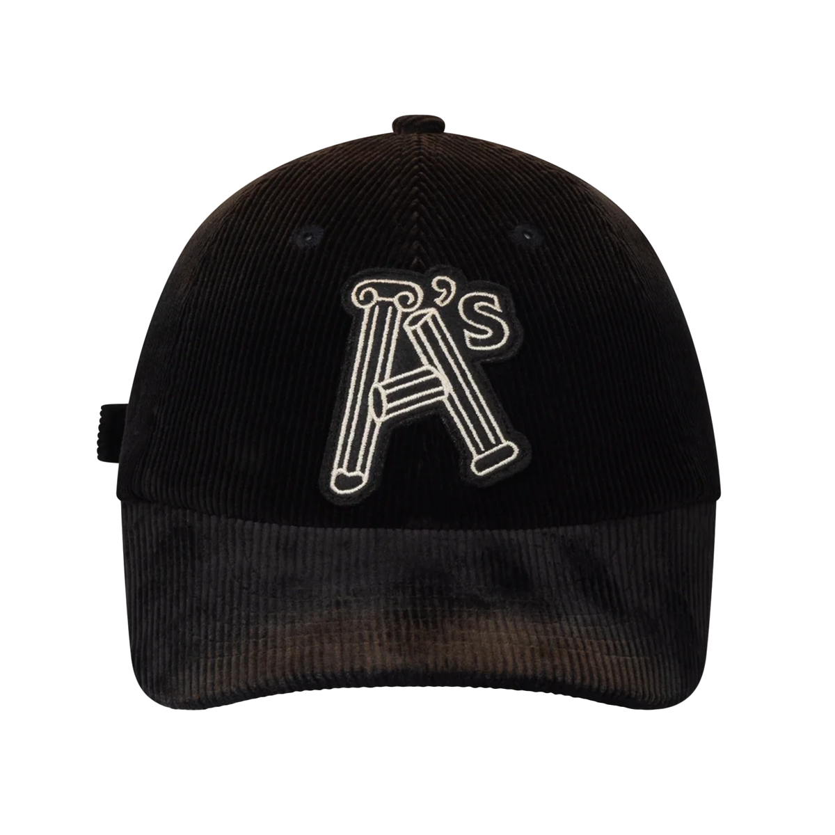 Aries Column A Cord Sunbleach Cap Black