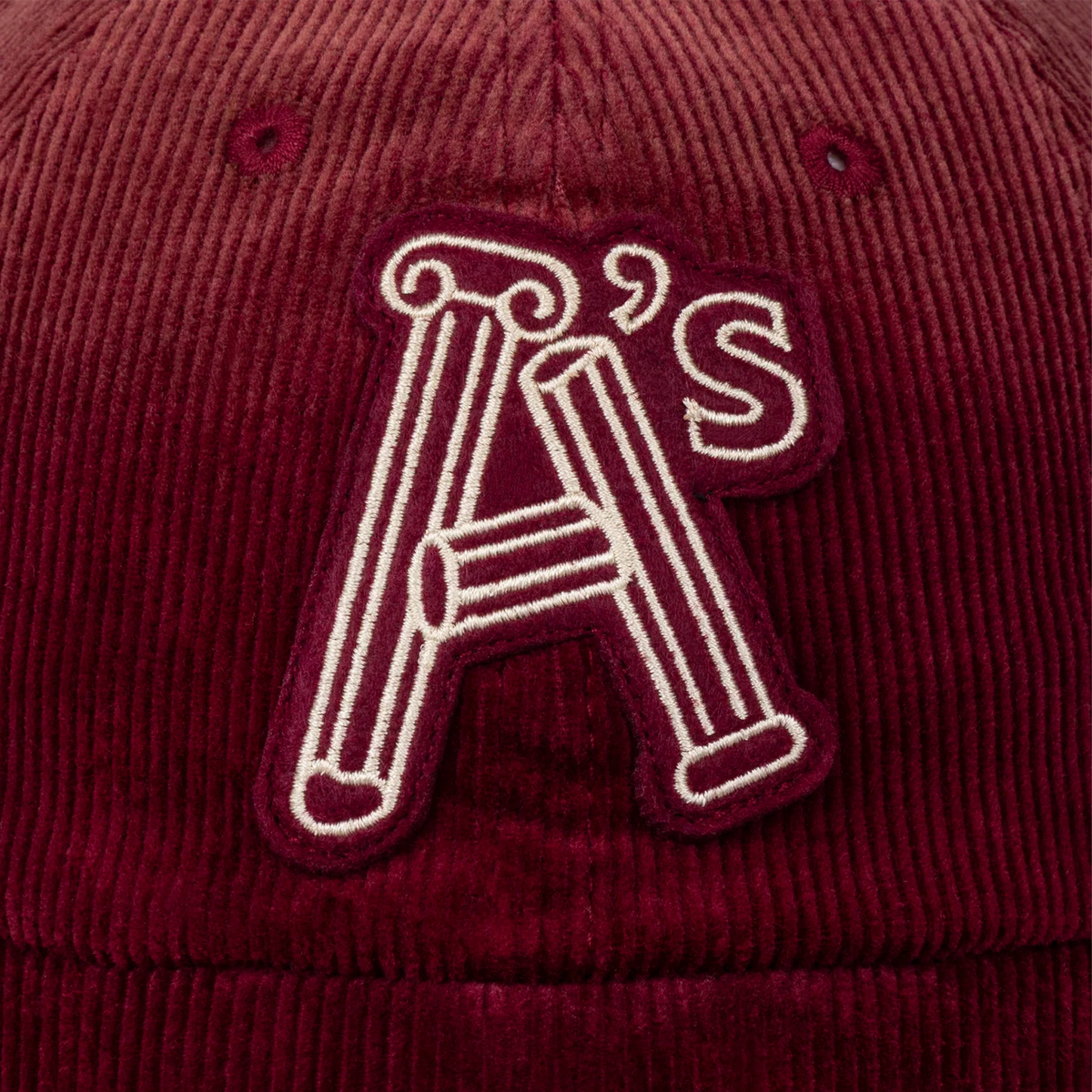 Aries Column A Cord Sunbleach Cap Red