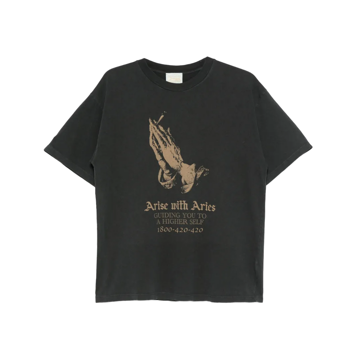 Aries Faded Arise with Aries T-Shirt Black