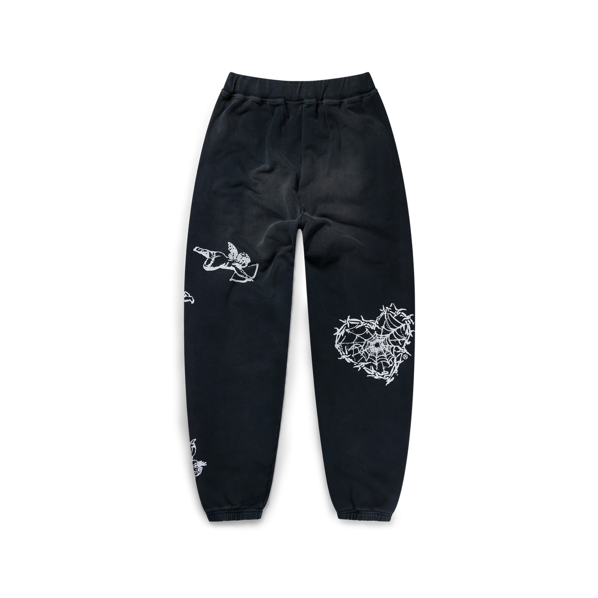 Aries Premium Aged Cherub Column Sweatpant Black
