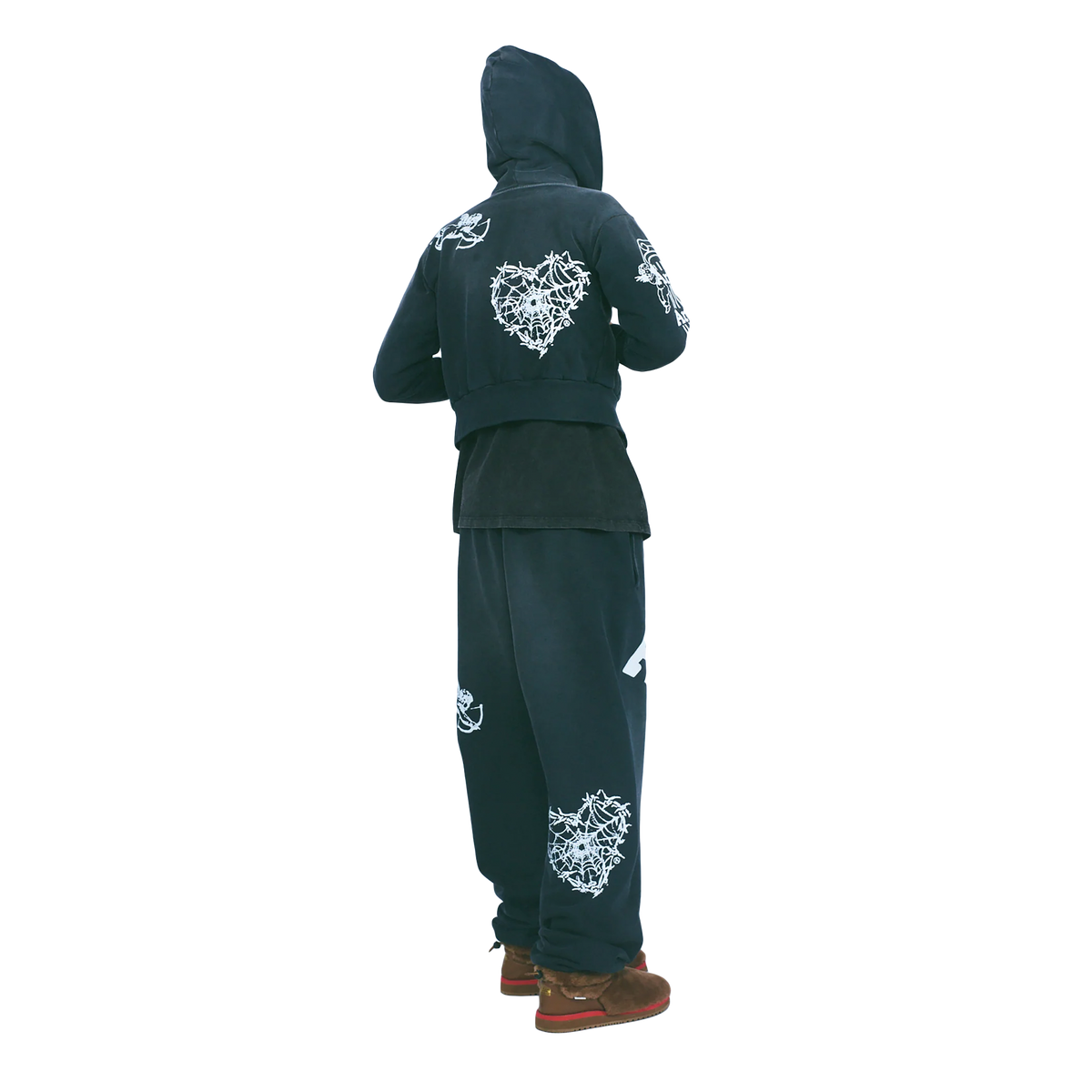 Aries Premium Aged Cherub Column Sweatpant Black