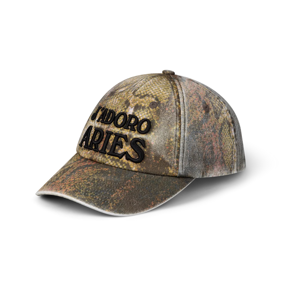 Aries Snake Print J'Adoro Cap