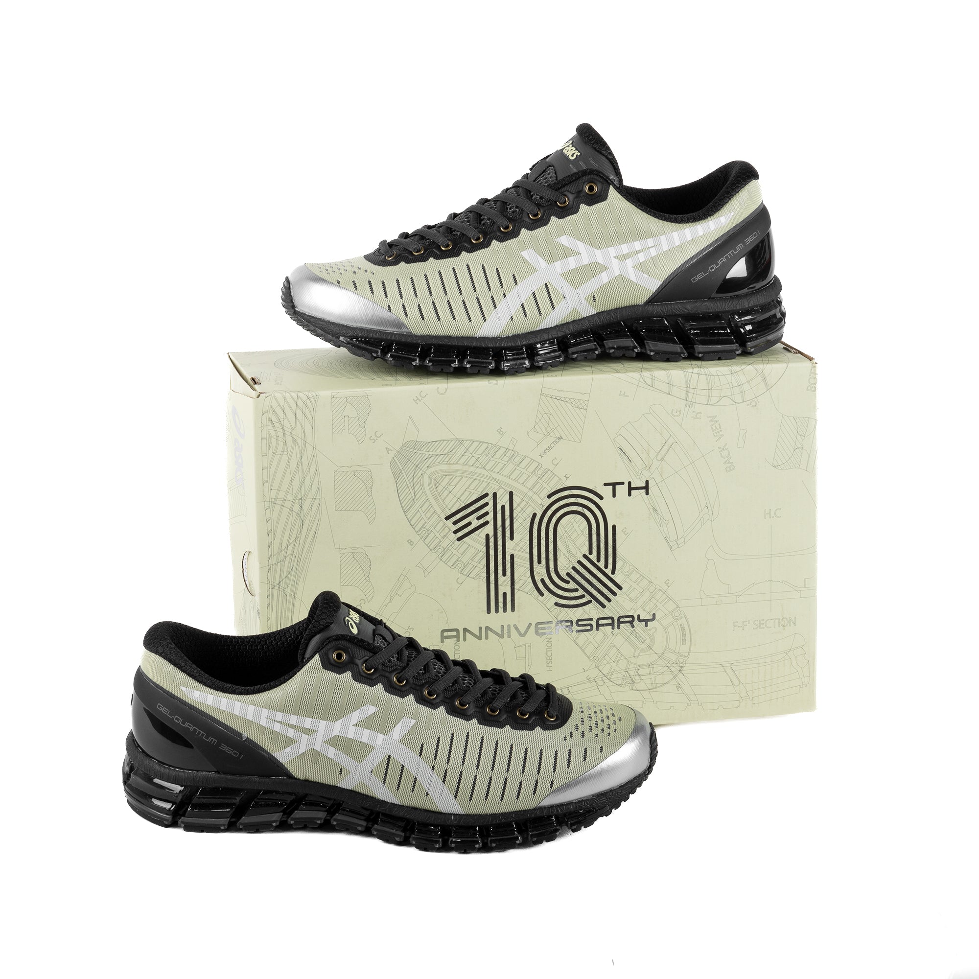 Asics x Above The Clouds Gel-Quantum 360 I Soft Yellow/Black 1203A823.751