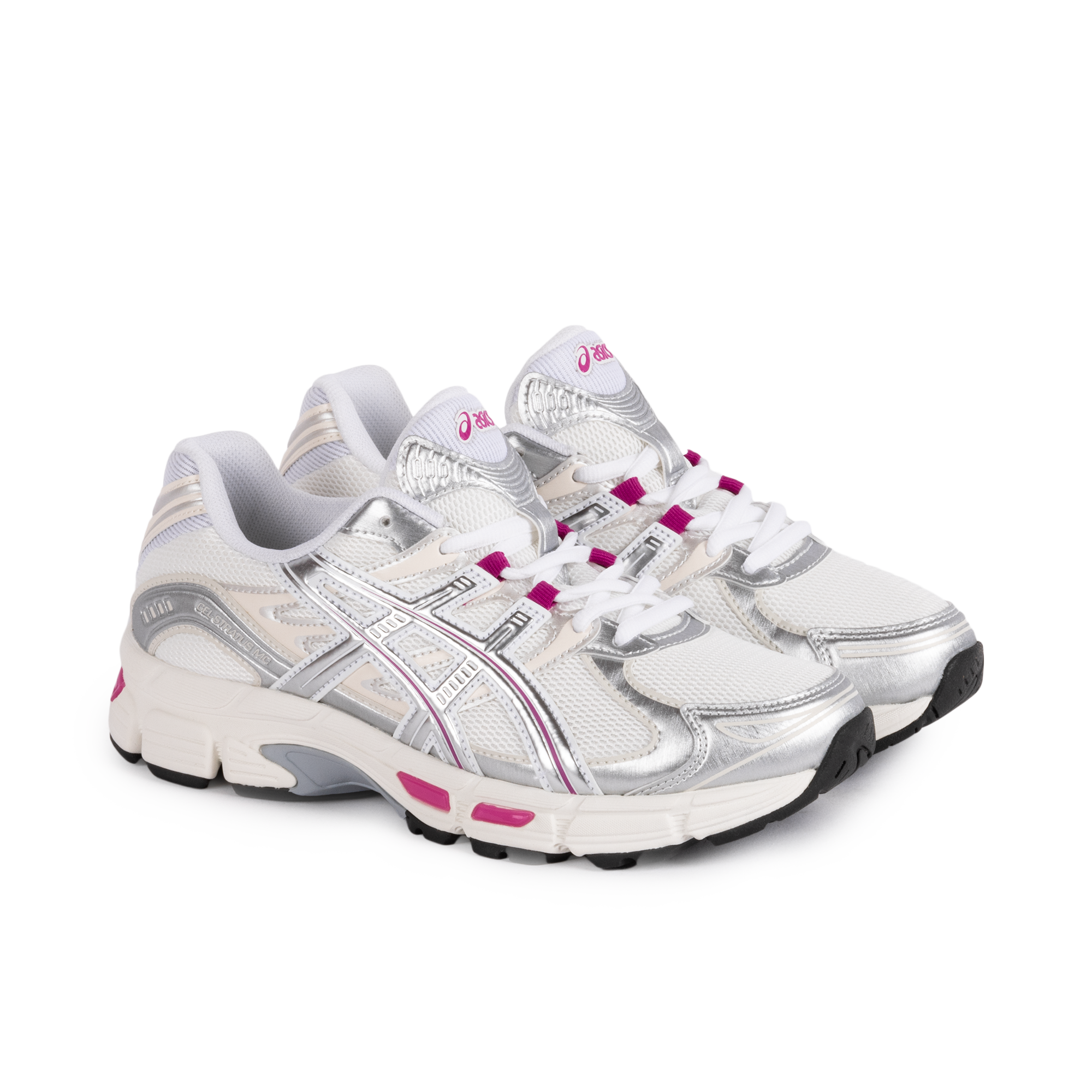 Asics Gel-Stratus Mc White/Raspberry 1203B049.101