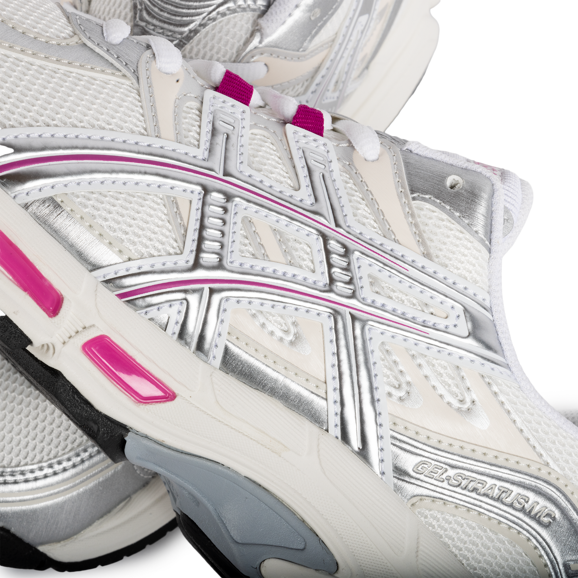 Asics Gel-Stratus Mc White/Raspberry 1203B049.101