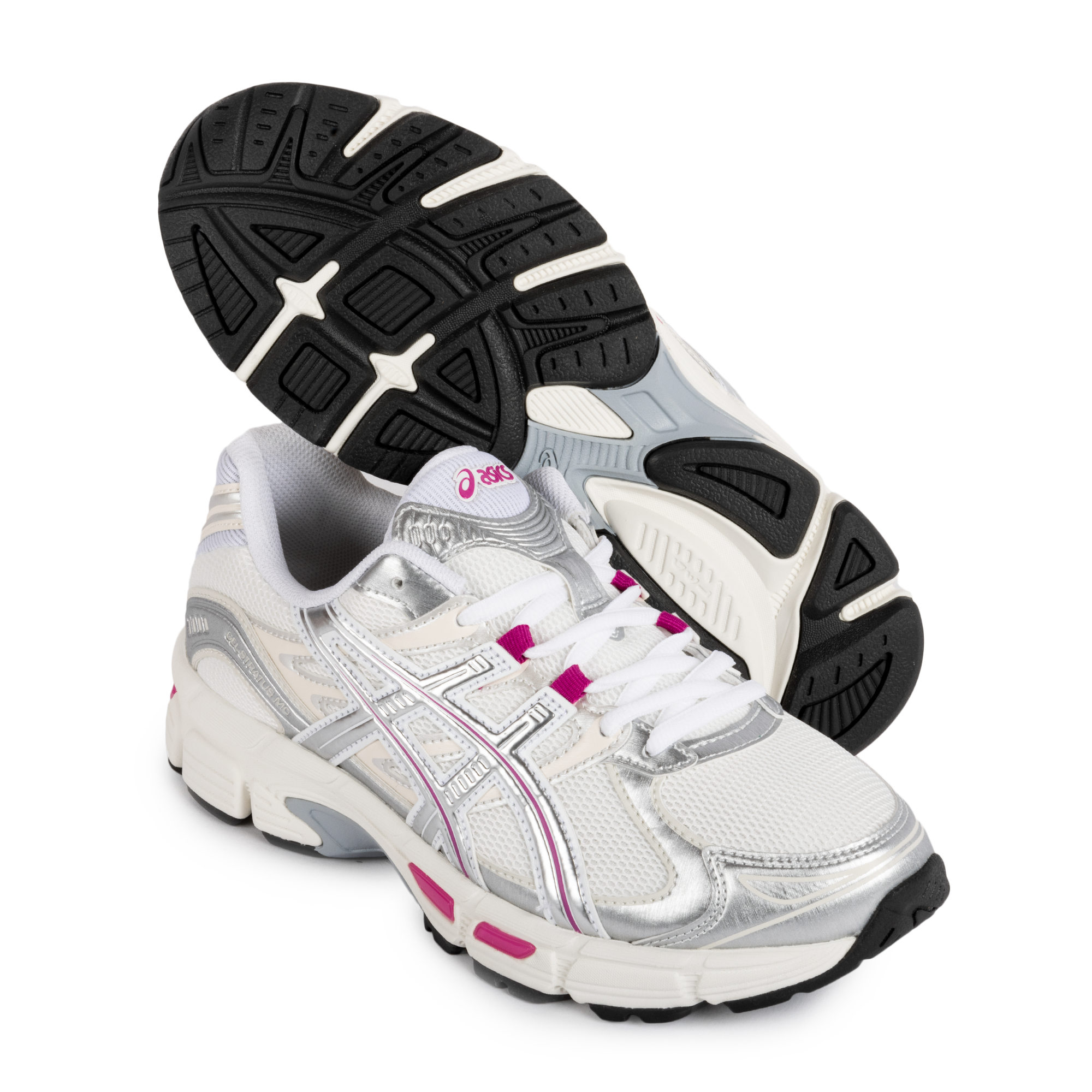 Asics Gel-Stratus Mc White/Raspberry 1203B049.101