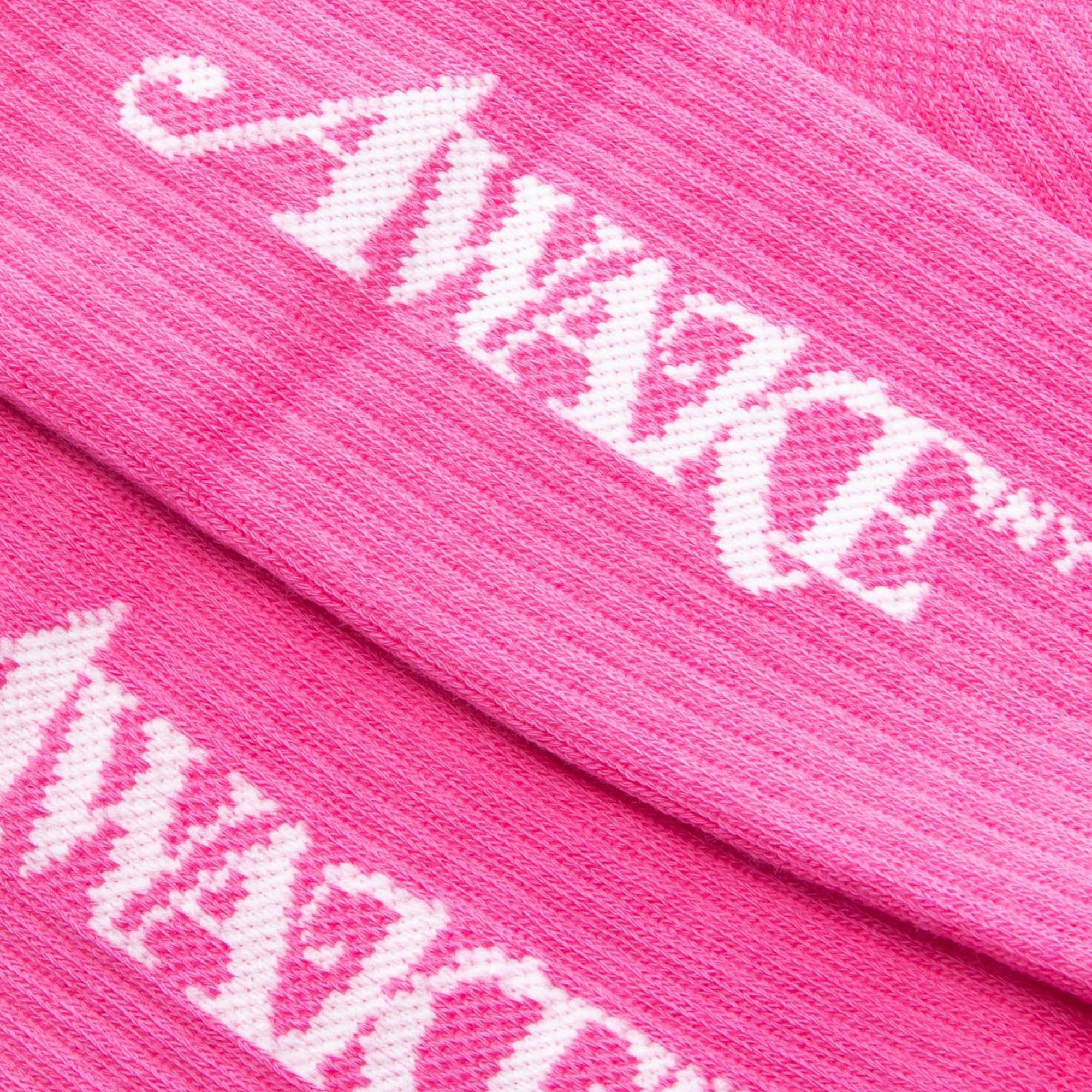 Awake NY Classic Logo Socks Pink