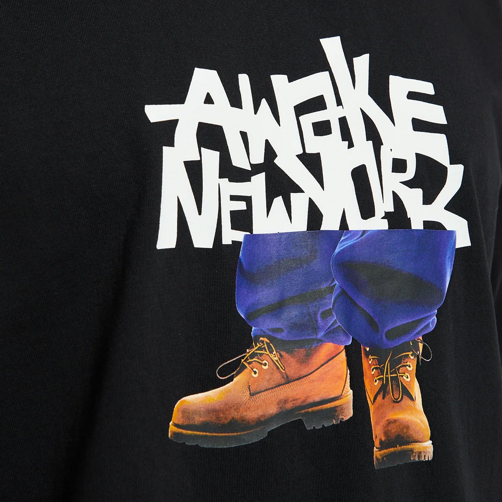 Awake NY Stomper Tee T-Shirt Black